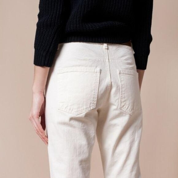 Objects Without Meaning Owm Boy Zip Jean in Chalk - Picture 4 of 8